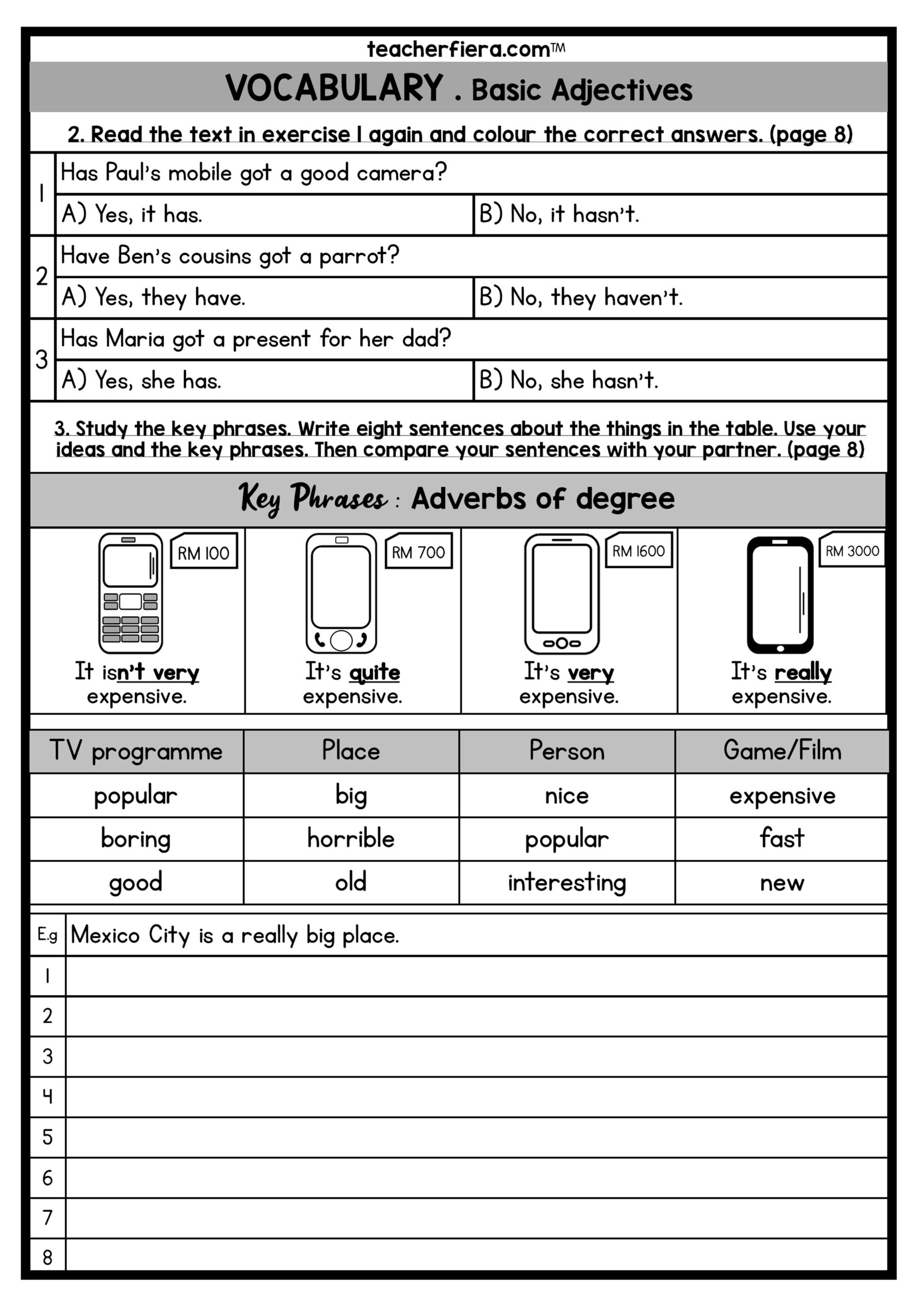 Year 5 – Page 3